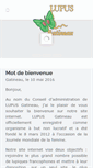 Mobile Screenshot of lupusgatineau.org